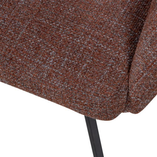 Draaibare Eetkamerstoel Fenne Geweven - Chestnut - Afbeelding 8