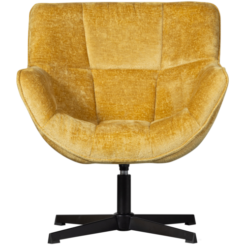 Draaifauteuil Wib Chenille - Curry - Afbeelding 9