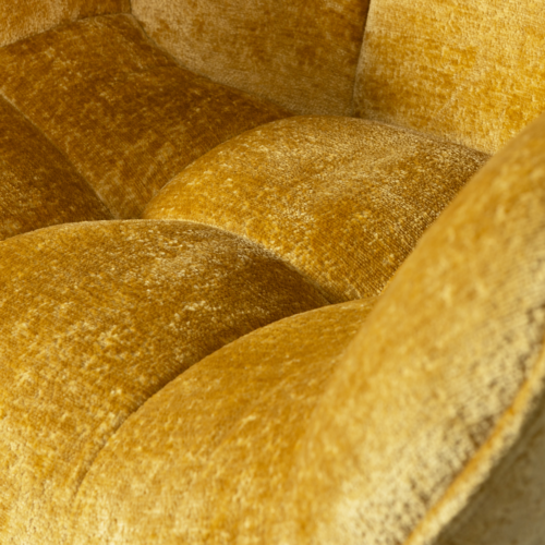 Draaifauteuil Wib Chenille - Curry - Afbeelding 7