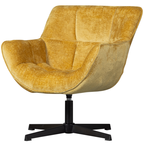 Draaifauteuil Wib Chenille - Curry