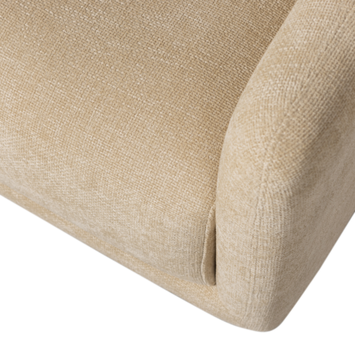 Draaifauteuil Oscar Chenille - Naturel - Afbeelding 6