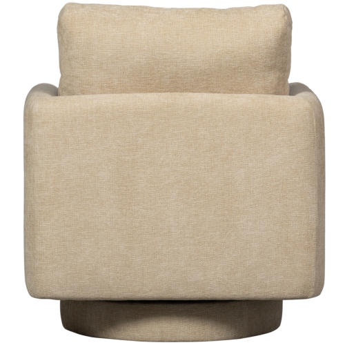 Draaifauteuil Oscar Chenille - Naturel - Afbeelding 5