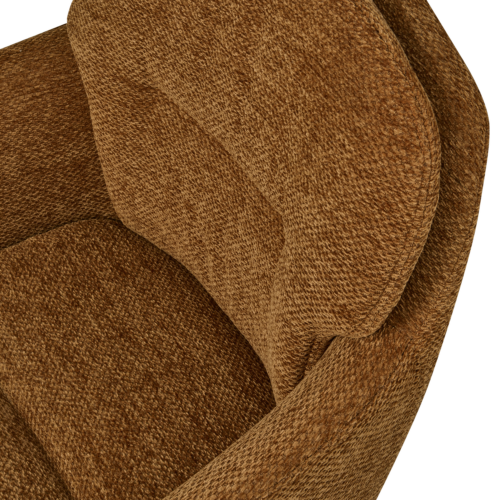 Eetkamerstoel Runa Chenille - Caramel - Afbeelding 7