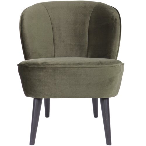 Fauteuil Sara Velvet - Warm Groen - Afbeelding 8