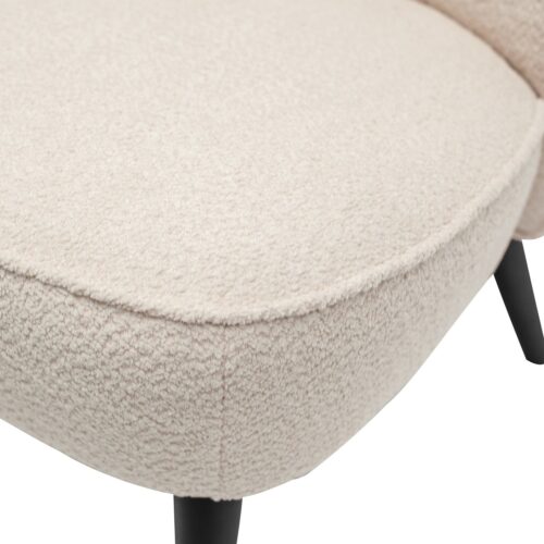 Fauteuil Sara Bouclé - Creme - Afbeelding 8