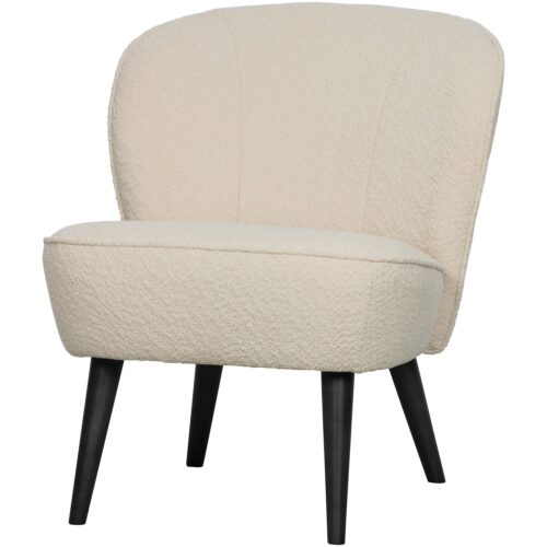 Fauteuil Sara Bouclé - Creme