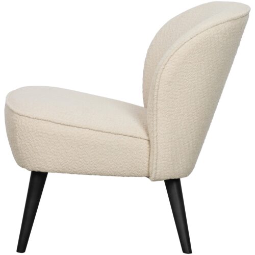 Fauteuil Sara Bouclé - Creme - Afbeelding 5