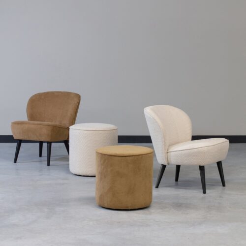 Fauteuil Sara Bouclé - Creme - Afbeelding 3