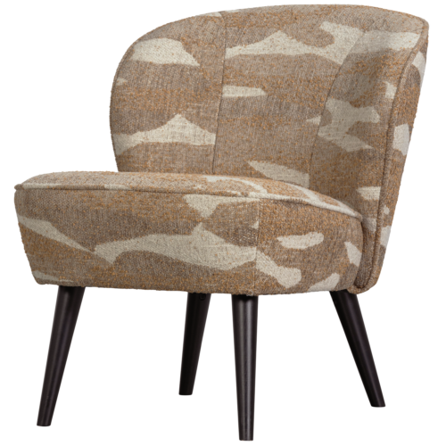 Fauteuil Sara Geweven - Camouflage Groen