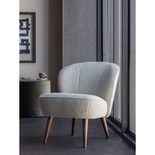 Fauteuil Sara Teddy - Off White - Afbeelding 2