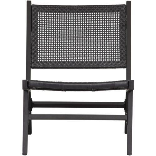 Tuin Fauteuil Puk - Zwart - Afbeelding 9