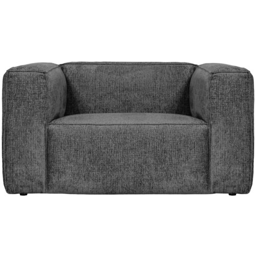 Fauteuil Bean Structure Velvet - Cloud Sky