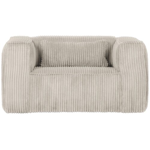 Fauteuil Bean Grove Ribstof - Naturel - Afbeelding 5