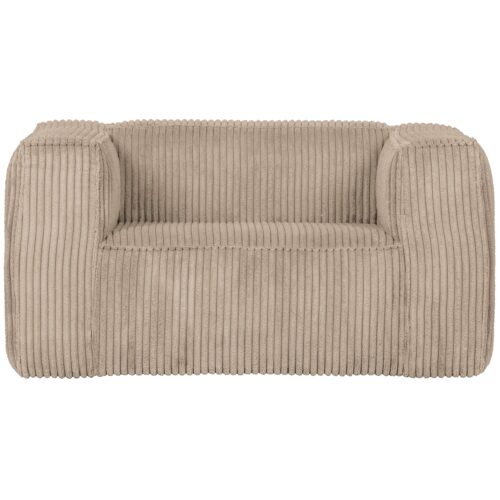 Fauteuil Bean Grove Ribstof - Travertin
