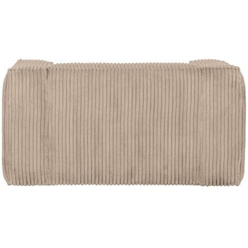 Fauteuil Bean Grove Ribstof - Travertin - Afbeelding 5