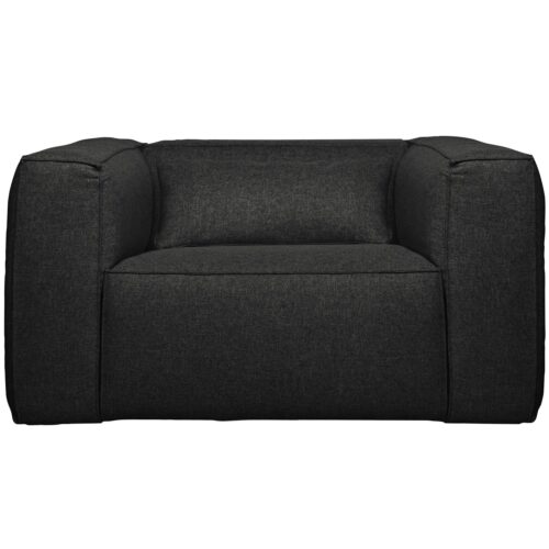 Fauteuil Bean met kussen - Donkergrijs