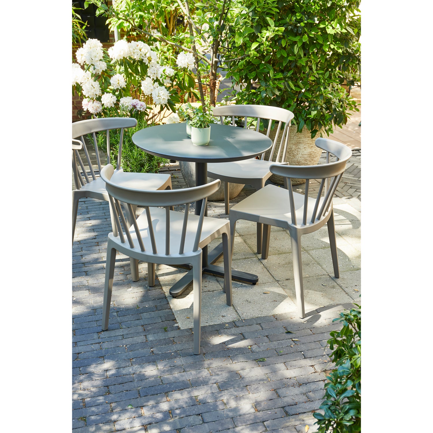 Tuin / Eetkamerstoel Bliss - Taupe - Afbeelding 3