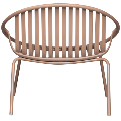 Tuin Fauteuil Bruce met hocker - zalm roze - Afbeelding 9