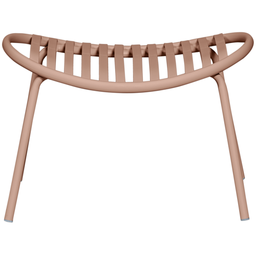 Tuin Fauteuil Bruce met hocker - zalm roze - Afbeelding 7