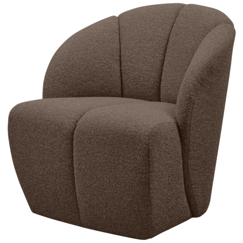 Draaifauteuil Mojo Bouclé - Bruin