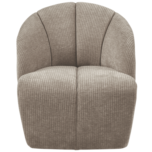 Draaifauteuil Mojo Geweven Rib - Zand - Afbeelding 2