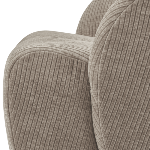 Draaifauteuil Mojo Geweven Rib - Zand - Afbeelding 5