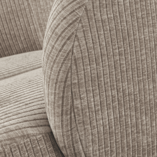 Draaifauteuil Mojo Geweven Rib - Zand - Afbeelding 6