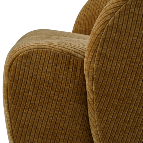 Draaifauteuil Mojo Geweven Rib - Honing Geel - Afbeelding 6