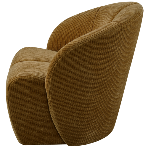 Draaifauteuil Mojo Geweven Rib - Honing Geel - Afbeelding 4
