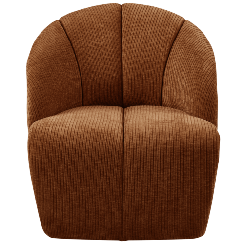 Draaifauteuil Mojo Geweven Rib - Roest - Afbeelding 2