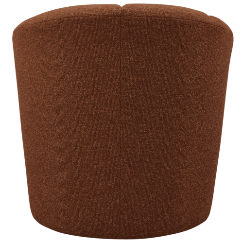 Draaifauteuil Mojo Bouclé - Roest - Afbeelding 4