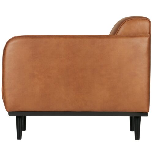 Fauteuil Statement met armleuning Lederlook  - Cognac - Afbeelding 3