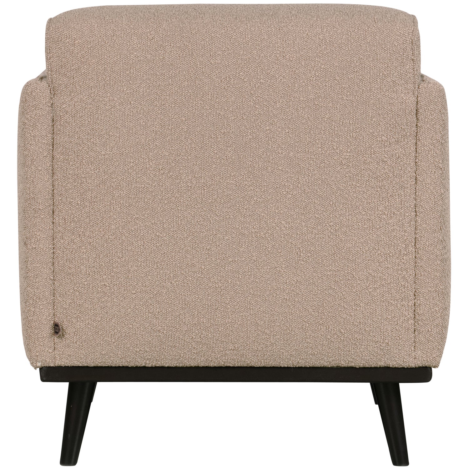 Fauteuil Statement met armleuning Bouclé - Beige - Afbeelding 4