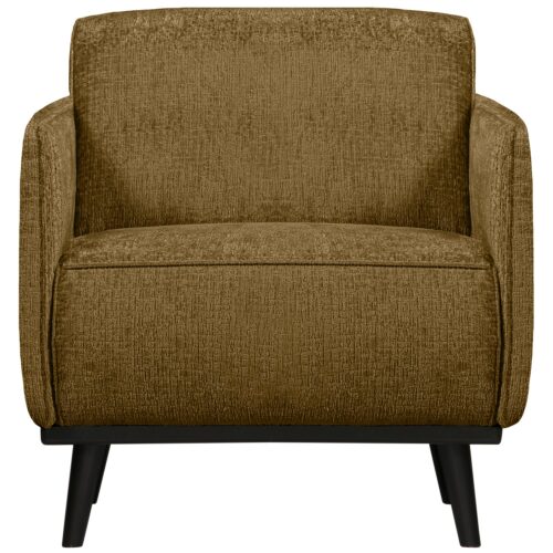 Fauteuil Statement met Armleuning Structure Velvet - Brass