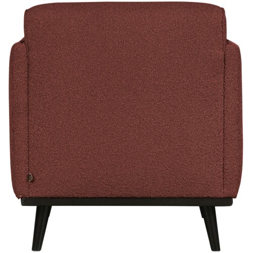 Fauteuil Statement met armleuning Bouclé - Chestnut - Afbeelding 4