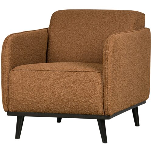 Fauteuil Statement met armleuning Bouclé - Butter - Afbeelding 2