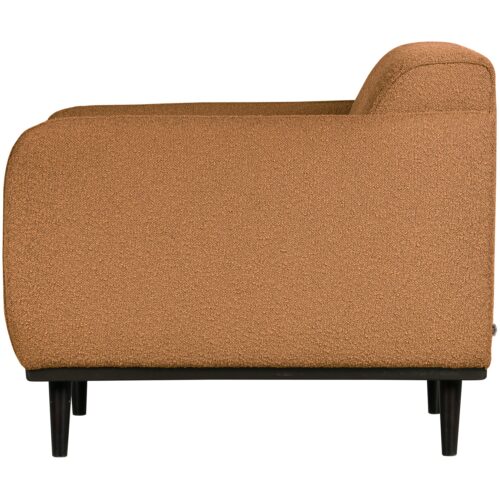 Fauteuil Statement met armleuning Bouclé - Butter - Afbeelding 3