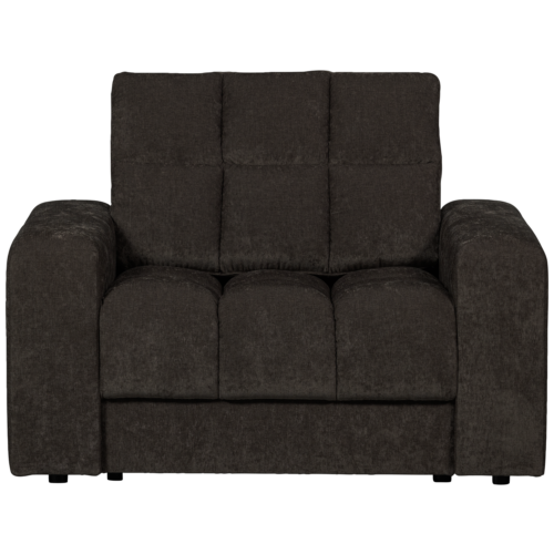 Second Date loveseat Vintage 103 x 99 cm  - Antraciet