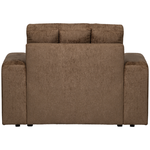 Second Date loveseat structure velvet 103 x 99 cm - Brass - Afbeelding 2