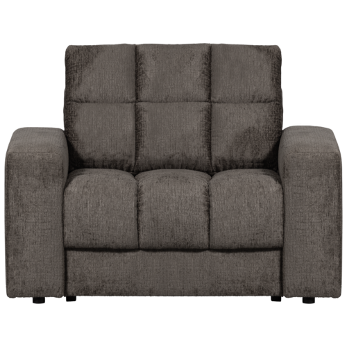 Second Date loveseat structure velvet 103 x 99 cm - Mountain