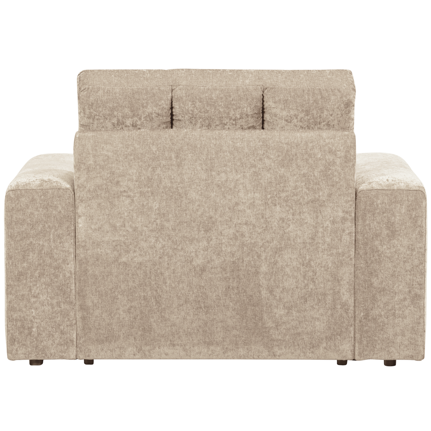 Second Date loveseat structure velvet 103 x 99 cm - Nougat - Afbeelding 2