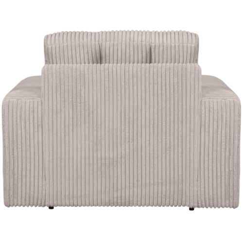 Second Date loveseat Grove ribstof 103 x 99 cm  - Naturel - Afbeelding 2