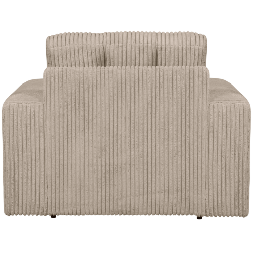 Second Date loveseat Grove ribstof 103 x 99 cm  - Travertin - Afbeelding 2