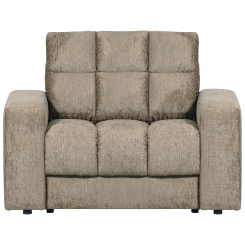 Second Date loveseat structure velvet 103 x 99 cm - Wheatfield