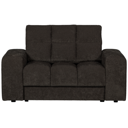 Second Date loveseat Vintage 136 x 101 cm  - Antraciet - Afbeelding 2