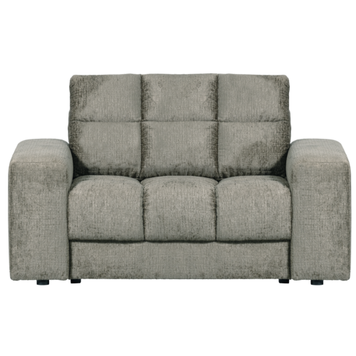Second Date loveseat structure velvet 136 x 101 cm - frost