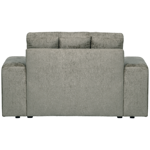 Second Date loveseat structure velvet 136 x 101 cm - frost - Afbeelding 2
