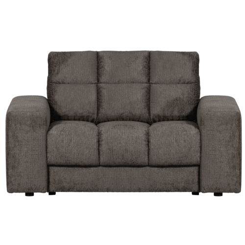 Second Date loveseat structure velvet 136 x 101 cm - Mountain