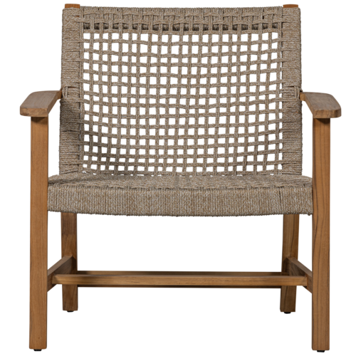 Tuin Fauteuil Copper Teakhout en Wicker - Afbeelding 7