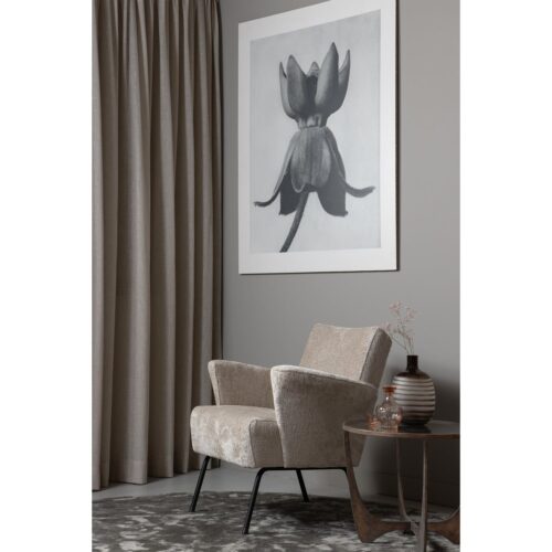 Fauteuil Muse Chenille - Naturel - Afbeelding 2